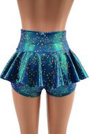 Stardust High Waist Ruffle Rump Shorts - Coquetry Clothing