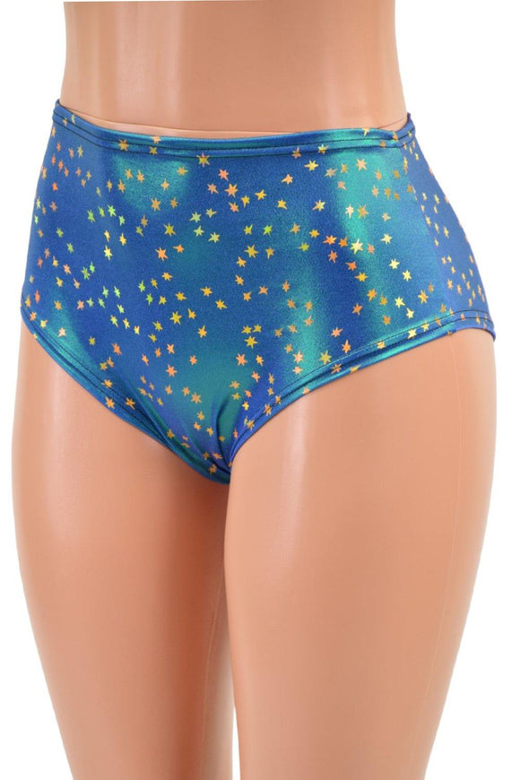 Stardust Midrise Siren Shorts - Coquetry Clothing