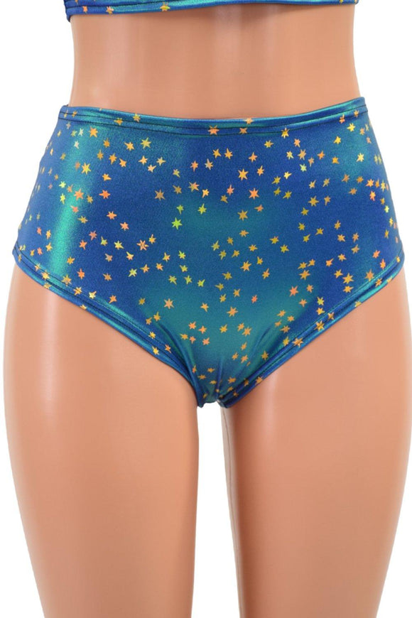 Stardust Midrise Siren Shorts - Coquetry Clothing