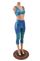 Starlette Bralette and High Waist Capri Leggings Set - Coquetry Clothing