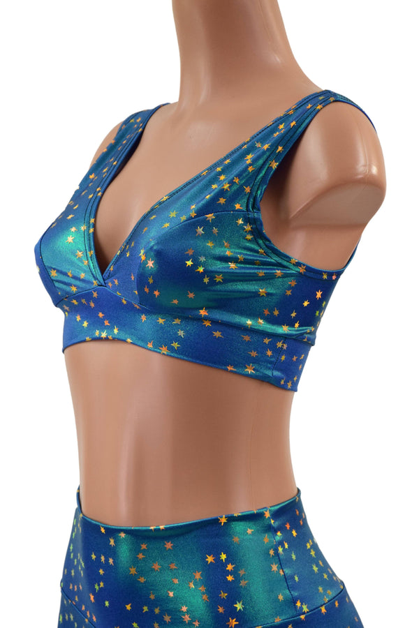 Starlette Bralette and High Waist Capri Leggings Set - 8