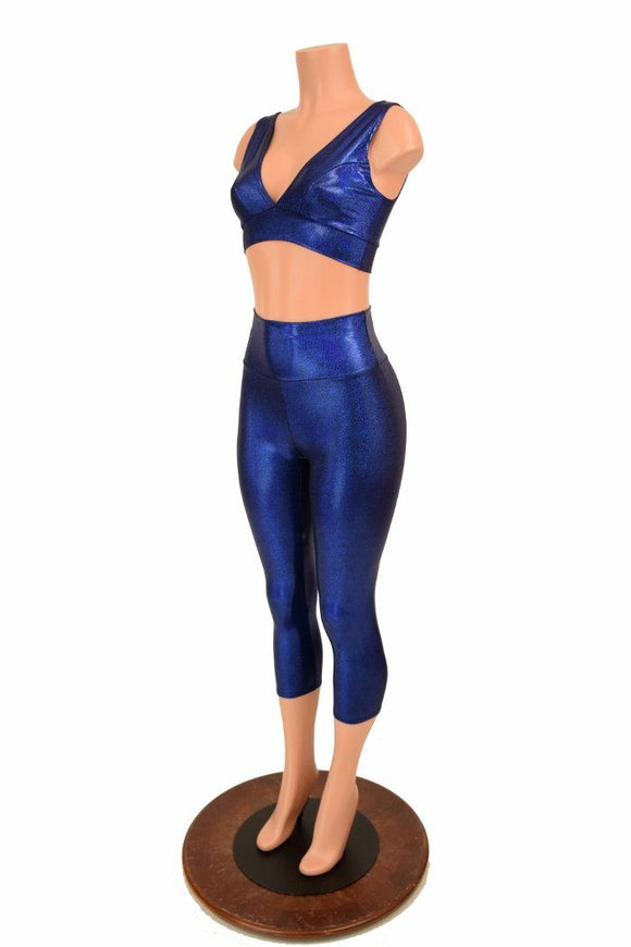 Starlette Bralette & Capri Leggings Set - Coquetry Clothing