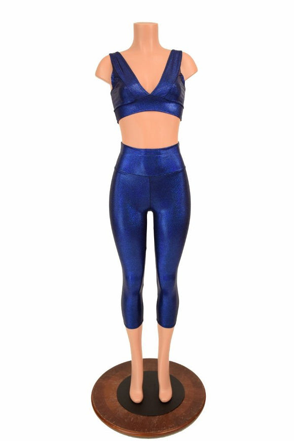 Starlette Bralette & Capri Leggings Set - Coquetry Clothing