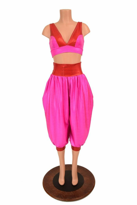 Starlette Bralette & Genie Pants Set - Coquetry Clothing