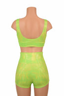 Starlette Bralette & High Waist Shorts Set - Coquetry Clothing