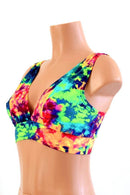 Starlette Bralette in Acid Splash - Coquetry Clothing