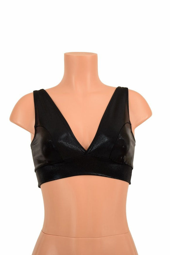 Starlette Bralette in Black Mystique - Coquetry Clothing