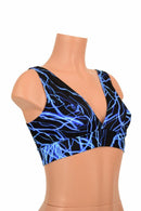 Starlette Bralette in Blue Lightning - Coquetry Clothing
