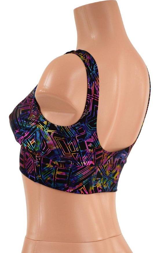 Starlette Bralette in CyperSpace - Coquetry Clothing