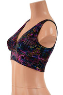 Starlette Bralette in CyperSpace - Coquetry Clothing