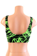 Starlette Bralette in Green Lightning - Coquetry Clothing