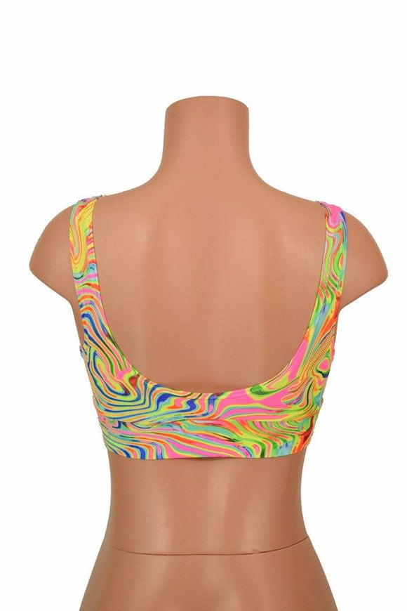 Starlette Bralette in Neon Flux - Coquetry Clothing