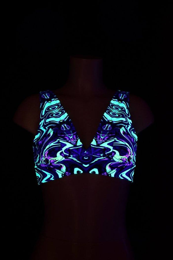 Starlette Bralette in Neon Melt - 5