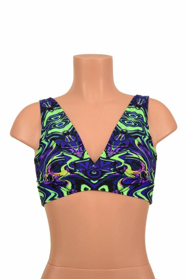 Starlette Bralette in Neon Melt - 2