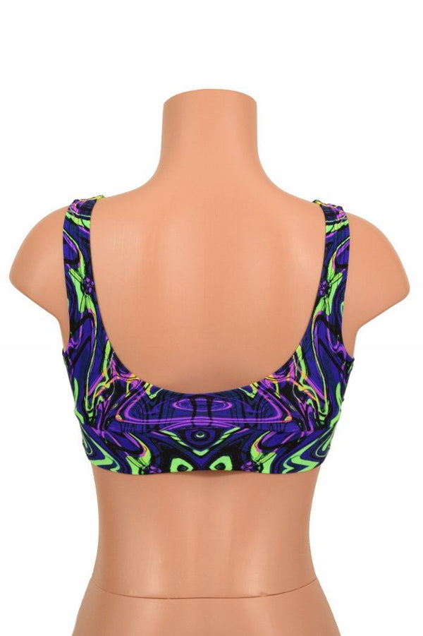 Starlette Bralette in Neon Melt - 4