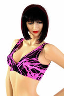 Starlette Bralette in Pink Lightning - Coquetry Clothing