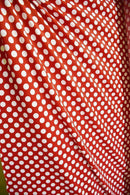 Starlette Bralette in Red & White Polka Dot - Coquetry Clothing