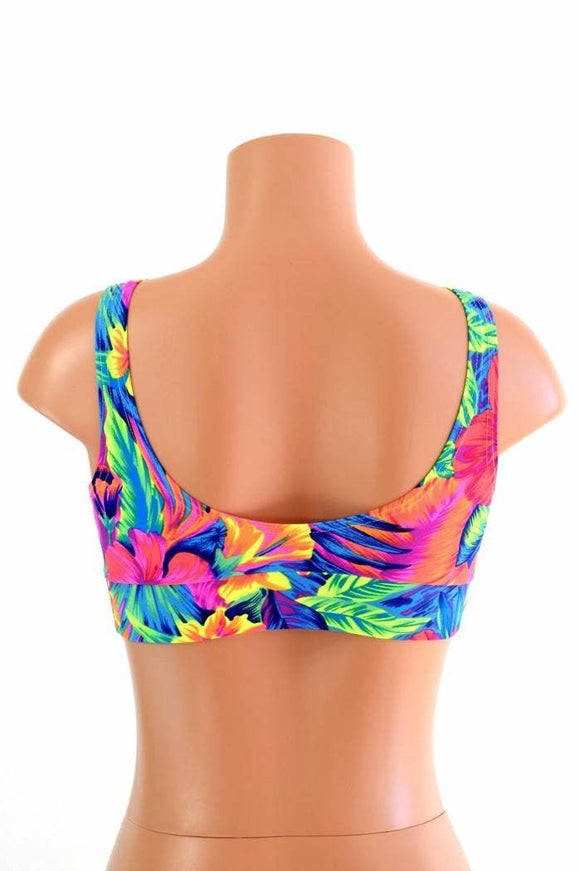 Starlette Bralette in Tahitian Floral - Coquetry Clothing
