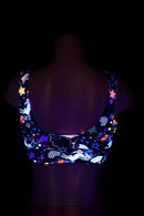 Starlette Bralette in Unicorns and Rainbows - Coquetry Clothing