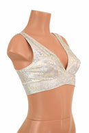 Starlette Bralette in White Shattered - Coquetry Clothing