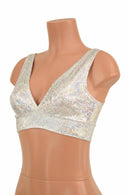 Starlette Bralette in White Shattered - Coquetry Clothing