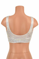 Starlette Bralette in White Shattered - Coquetry Clothing