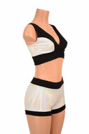 Starlette Bralette & Mid Rise Shorts Set - Coquetry Clothing