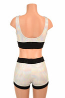 Starlette Bralette & Mid Rise Shorts Set - Coquetry Clothing