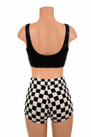 Starlette Bralette & Mid Rise Shorts Set - Coquetry Clothing