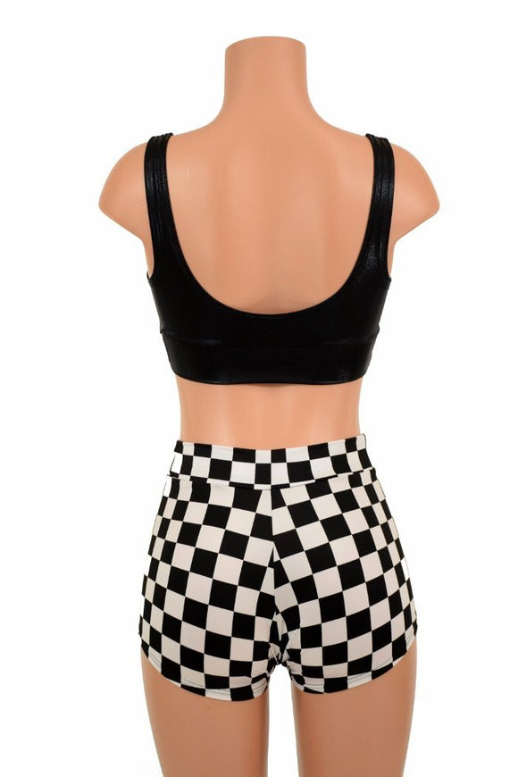 Starlette Bralette & Mid Rise Shorts Set - Coquetry Clothing