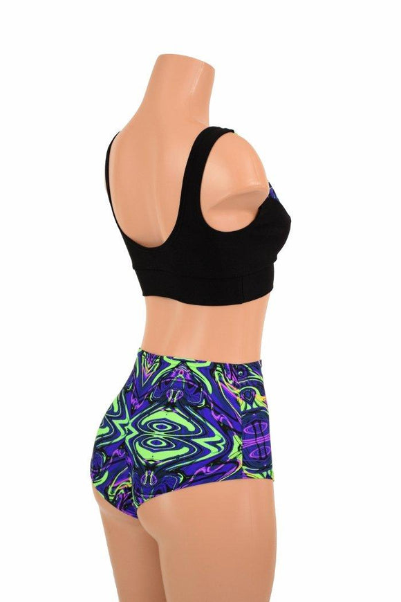Starlette Bralette & Siren Shorts Set - Coquetry Clothing
