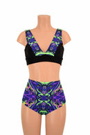 Starlette Bralette & Siren Shorts Set - Coquetry Clothing