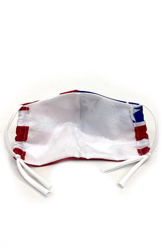 Stars and Stripes Face Mask - Coquetry Clothing