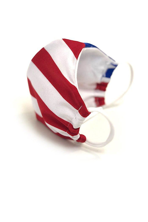 Stars and Stripes Face Mask - Coquetry Clothing