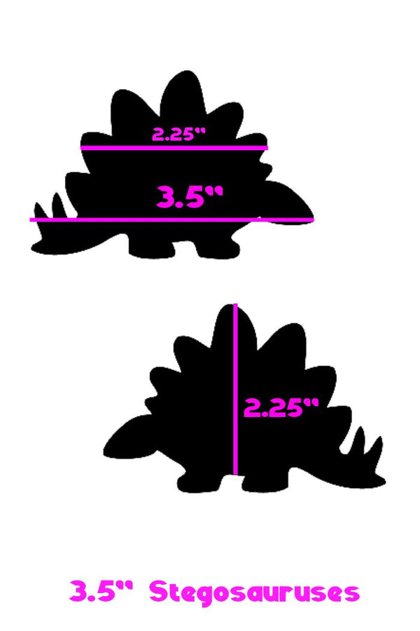 Black Holo Stegosaurus Pasties - 2