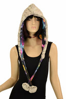Sterling Minky Pom Pom Hood - Coquetry Clothing