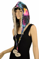 Sterling Minky Pom Pom Hood - Coquetry Clothing