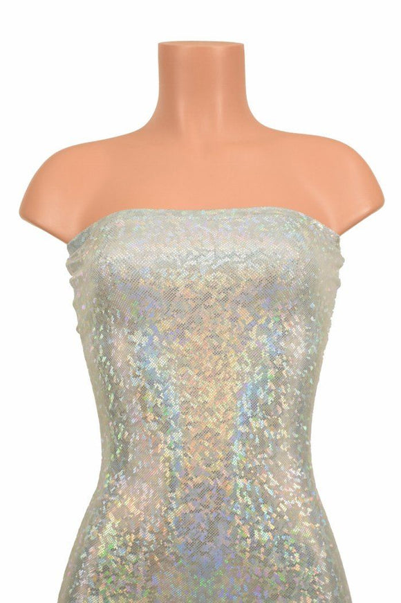 Strapless Frostbite Tube Dress - Coquetry Clothing
