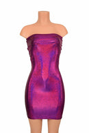 Strapless Fuchsia Tube Dress - Coquetry Clothing