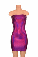 Strapless Fuchsia Tube Dress - 2