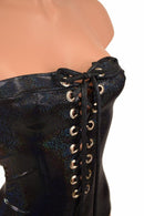 Strapless Lace Up Siren Romper - Coquetry Clothing