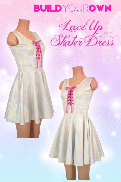 Build Your Own Lace Up Skater Dress - Coquetry Clothing