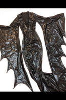 Succubus Sleeve Gown with Laceup and Back Zipper - Coquetry Clothing
