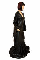 Succubus Sleeve Puddle Train Gown - Coquetry Clothing