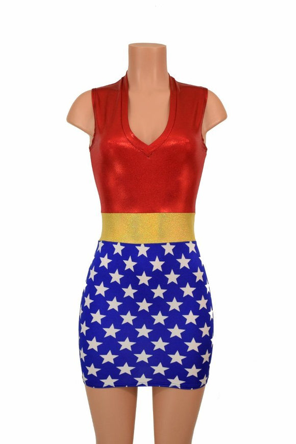Super Hero Bodycon Dress - Coquetry Clothing