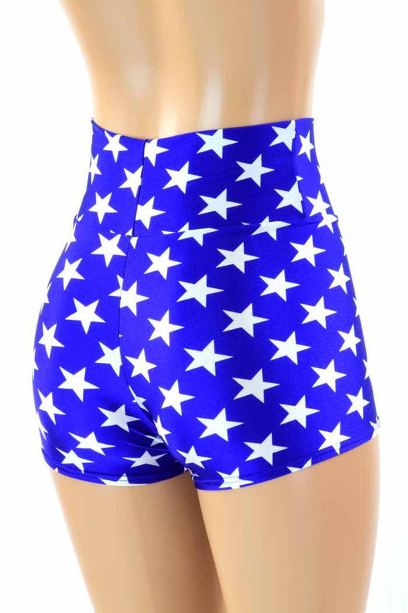 Super Hero High Waist Shorts - Coquetry Clothing
