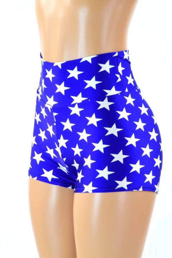Super Hero High Waist Shorts - Coquetry Clothing