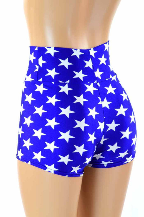 Super Hero High Waist Shorts - Coquetry Clothing