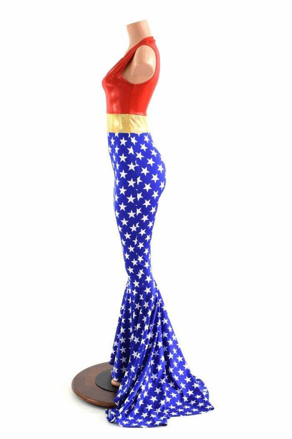 Super Hero Puddle Train Gown - Coquetry Clothing