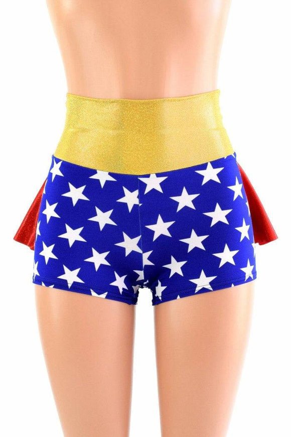 Super Hero Ruffle Rump Shorts - Coquetry Clothing